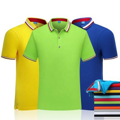 China Anti-Wrinkle Cotton Polo Dropship Custom Cotton Polo DIY Logo Polo Shirts for sale