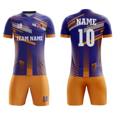 China Cheap Kids Football Jersey Sets Football Soccer Team Football Uniform Uniform Set for sale