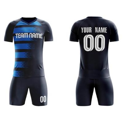 China Cheap Kids Soccer Jersey Youth Soccer Jersey Sets Prices Soccer Team Football Uniform Uniform For Men for sale