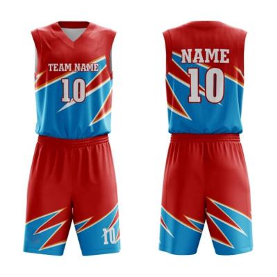 China New Style Anti-UV Custom Basketball Reversible Tank Top And Shorts for sale