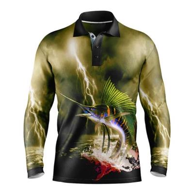 China Custom Made Hot Sale Anti-UV Fishing Shirts Quick Dry Cloth Fishing Tank Top With Sublimation Printing for sale