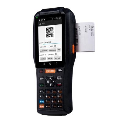 China Handheld Device Industrial Android 6.0 Smartphone Barcode Scanner Terminal Rugged PDA for sale