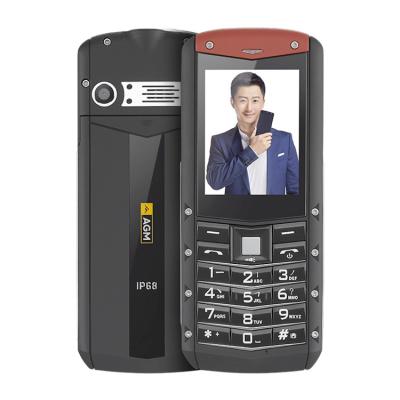 China Build In AGM M2 2.4 Inch Flash IP68 Waterproof Dual Sim 32M+32M Best Rugged Mobile Phone India With Waterproof IP68 Dust Proof Shock Proof for sale