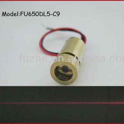 China Retail red ground line FU650DL5-C9 9x23mm projector 640-660nm 650nm for sale