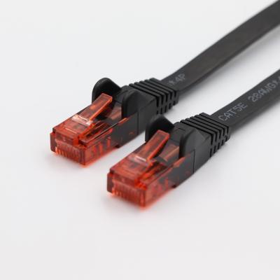 China High Quality Liansu Gigabit Cat6 Network UTP LAN Cable Patch Cord rj45 Ethernet Cable 0.5m 1m 2m 3m 5m 1m-30m UTP LAN Cable High Quality Gigabit Flat Network Cable rj45 for sale