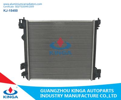 China 2015 Radiators van de het Aluminiumauto van NISSAN QASHQAI J11/de Zilveren Vervanging van de Kleuren Plastic Radiator Te koop