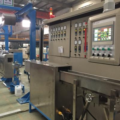 China Kunshan Fuchuan Cable Extruder Tin Machine PVC HFFR Insulation Enamel Copper Wiring Machine High Speed ​​Extruding Cable Making Machine for sale