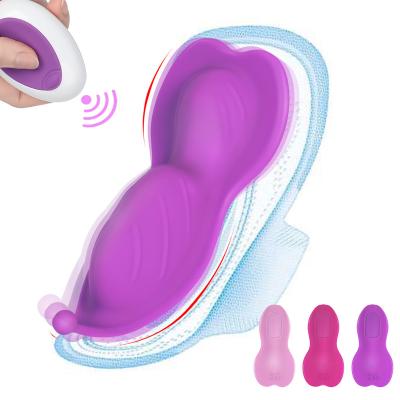 China 10 Modes Vibration Clitoris Clit Stimulation Silicone Adult Sex Toy Wireless Remote Control Mini Adult Sex Toy Wearable Panties Vibrator for Women Female for sale