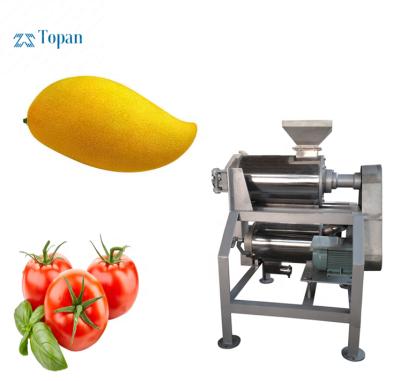 China High Efficiency Mango Fruit Peeler Seed Removing Pulping Machine for sale