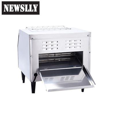 China Oven Stainless Steel Chain Electric Toaster Toaster Bread Maker Function Conveyor Automatic Commercial Toaster for sale