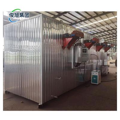 China Junxu Heavy Industry Advantageous Linqu Heat Treatment Uniform Wood Carbonization Kiln for sale