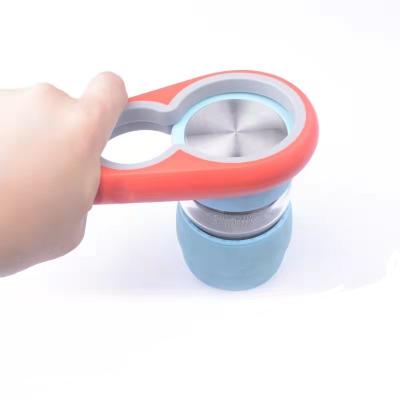 China Sustainable Rubber Pad 5 In 1 Multi Function Can Lid Bottle Open Kit With Easy To Use Silicone Grip Jar Opener for sale