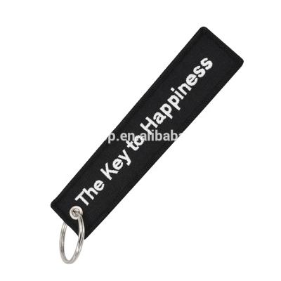 China Polit Key Chain Make Your Own Logo , New Design Custom Embroidery Hot Selling Key Chain for sale