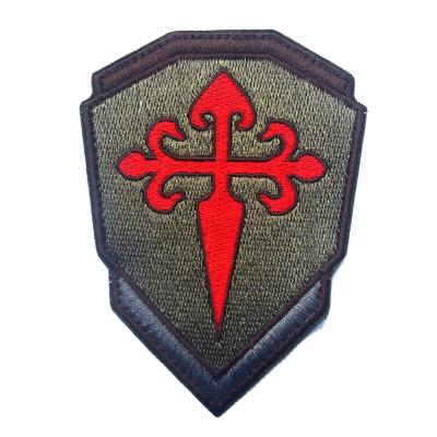 China 3D OEM 3D Embroidery Patches Knights of Santiago Magic Patch Armband for sale