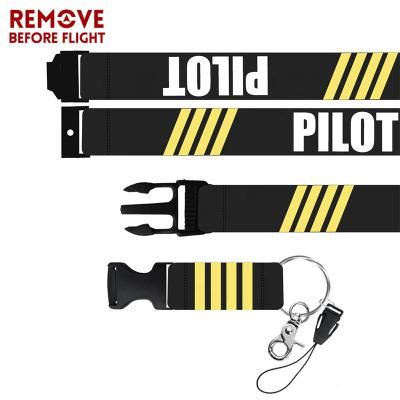 China Lanyard For Keys Remove Before Flight Mode Pilot Lanyards For Keys Neck Strap for sale