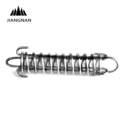 China Apartment ; Leaf ; Custom Plate Safety Drawbar Extension Spring With Zinc Plating Finish for sale