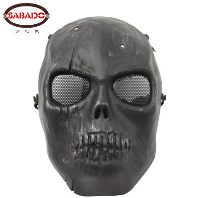 China Full Face Realistic Printing Face Mask Military Halloween Party Mask for sale