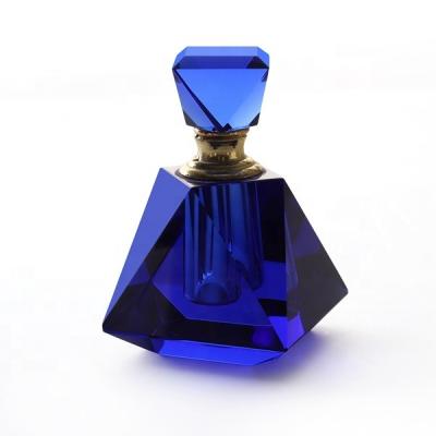 China Europe Exclusive Crystal Diamond Cut Perfume Bottle Perfume 3ml Travel Empty Bottle For Mother Teacher Gifts for sale