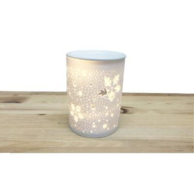 China Wholesale Indoor Decorative Ceramic Melting Wax Oil Burner Home Decor Christmas Aroma Burner Warmer for sale