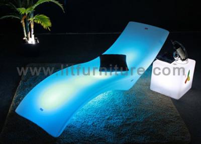 China Plastic Highlight Outdoor Chaise Lounges Rechargeable With CE RoHS UL Approved for sale