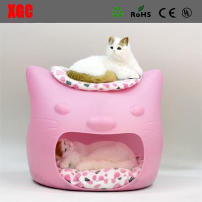 China Durable Outdoor Amusement Equipment Fashion Design Plastic Pet House for sale