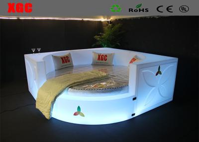 China Luminous Design Plastic Rotational Molding Bed For Chatting PE Material for sale