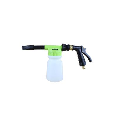 China Household Auto Car Wash Cleaning Tool Foam Gun Sprayer 4 Color Garden Hose Low Pressure Snow Foam Lance for sale