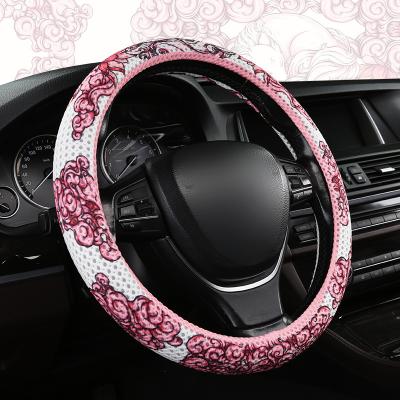 China China-chic new car steering wheel cover four seasons personality universal fashion car non-slip accessory for sale