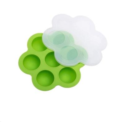 China Stocked silicone egg bites mold with lid - for use in cooking appliances such as Instapot, Insta-pot or pressure cookers for sale