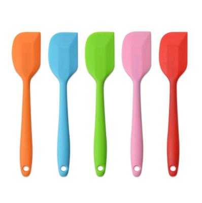 China Wholesale Viable Food Grade BPA Free Small Silicone Heat Resistant Spatula for sale