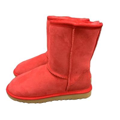 China CUSHIONING new products wholesale fashion ladies sheepskin shoes classic winter snow boots lamb wool fur boots for sale