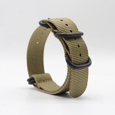 China Hot Selling Retro and Fashion Wear Resistant Men's Soft Nylon Watch Band For Apple Watch Band for sale