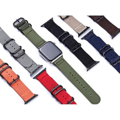 China Hot Sale Fashion Acrylic Men Watch Band 38 Advanced Comfort 42mm Nylon Watch Strap For Apple Iwatch Watch Band for sale