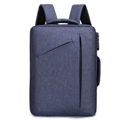 China 2021 custom china supplier laptop backpack men shockproof anti theft durable anti theft oxford material for sale