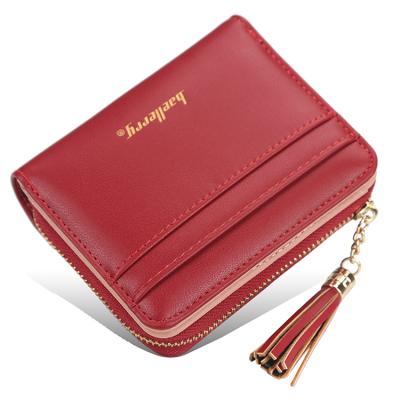 China Promotional Cheap Waterproof Coin Women Wallet Leather Clutch for sale