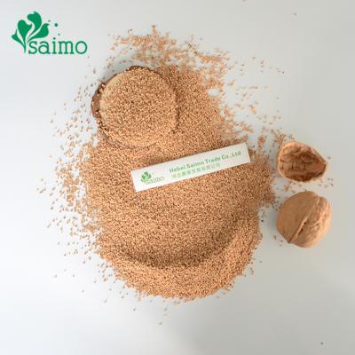 China Walnut Shell Abrasive Granule Walnut Shell Blasting High Quality Walnut Blasting Blasting Black Walnut Shell Powder for sale