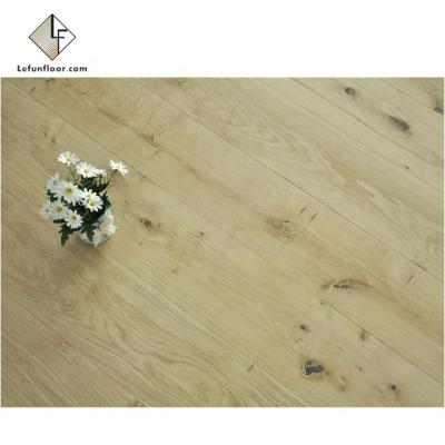 China Modern Multiply Unfinished Engineered Oak Wood Flooring for sale