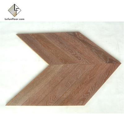 China Modern Shanghai Factory Oak Timber Herringbone Oak Flooring for sale