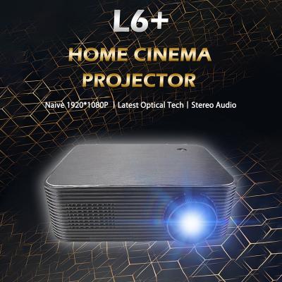 China Android 6.0 Technology DLP L6+ Home Cinema Ready Projector Latest 1G+8G 1080P LED Lamp Light Source LCD Projector L6 Latest 3D for sale