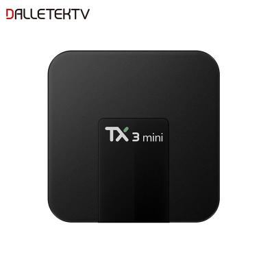 China Mini TV BOX 7.1 TX3 Core 1GB 8GB Amlogic S905W 2.4G Wifi BT 4.1 TX3 Mini Set Top Box Android TV Mini Box 2GB 16GB Quadruple TX3 for sale