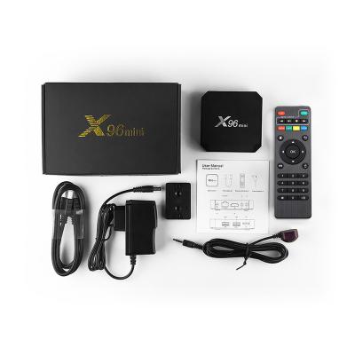 China Android 9.0 X96mini 5G Android 9.0 Set Top Box HD Support 4K Amlogic S905W Quad Core Internet TV Settop Box Smart TV Box for sale