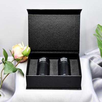 China Recycled Materials Customized Cardboard Beauty Product Box Cosmetic Magnetic Perfume Essential Oil Packaging Luxury Paper Gift Box With EVA Insert for sale