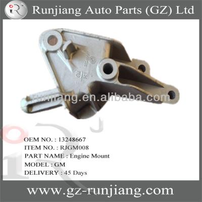 China Iron & OEM NO.13248667 Rubber Aluminum Engine Mount For Chevrolet Cruze Suspension Parts for sale