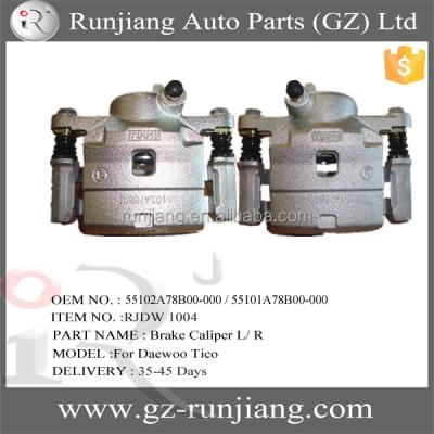 China Good quality cast iron brake caliper for Daewoo Tico L: 55102A78B00-000 / R: 55101A78B00-000 for sale