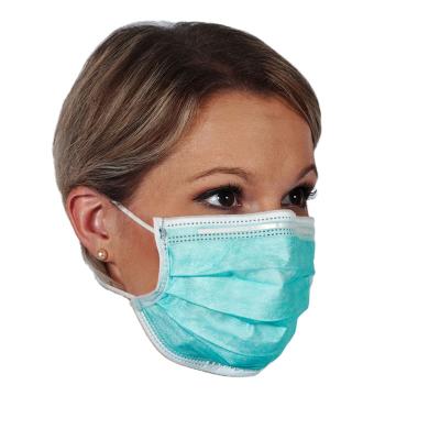 China With Factory Approved China White List Earloop Medical Mask Supplier 3 Layer Disposable Medical Surgical Face Mask Earloop for sale