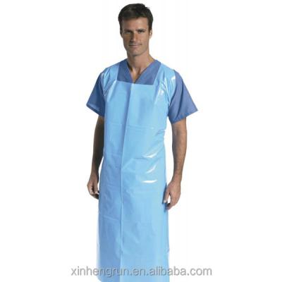 China Wholesale PE/CPE Xinhengrun HDPE/LDPE Disposable Plastic Aprons for sale