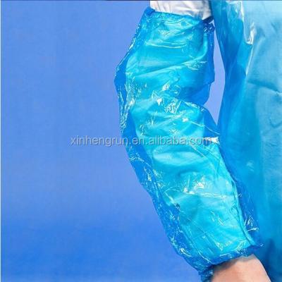 China Machine Made Disposable Waterproof PE Plastic Oversleeve One Time Use for sale