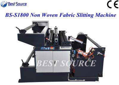 China Automatic High Speed Non Woven Fabric Slitting Machine /Slitting Width upto 1800mm for sale