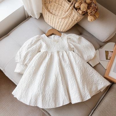 China 2021 New Spring Breathable Pure Cotton Baby Children Toddler Kids Thickened Princess Dress for sale