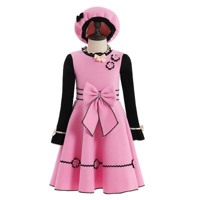 China Top Quality Breathable Little Girls Practical Clothing Sets 2021 Winter Girls Children Clothing Princess Dress for sale